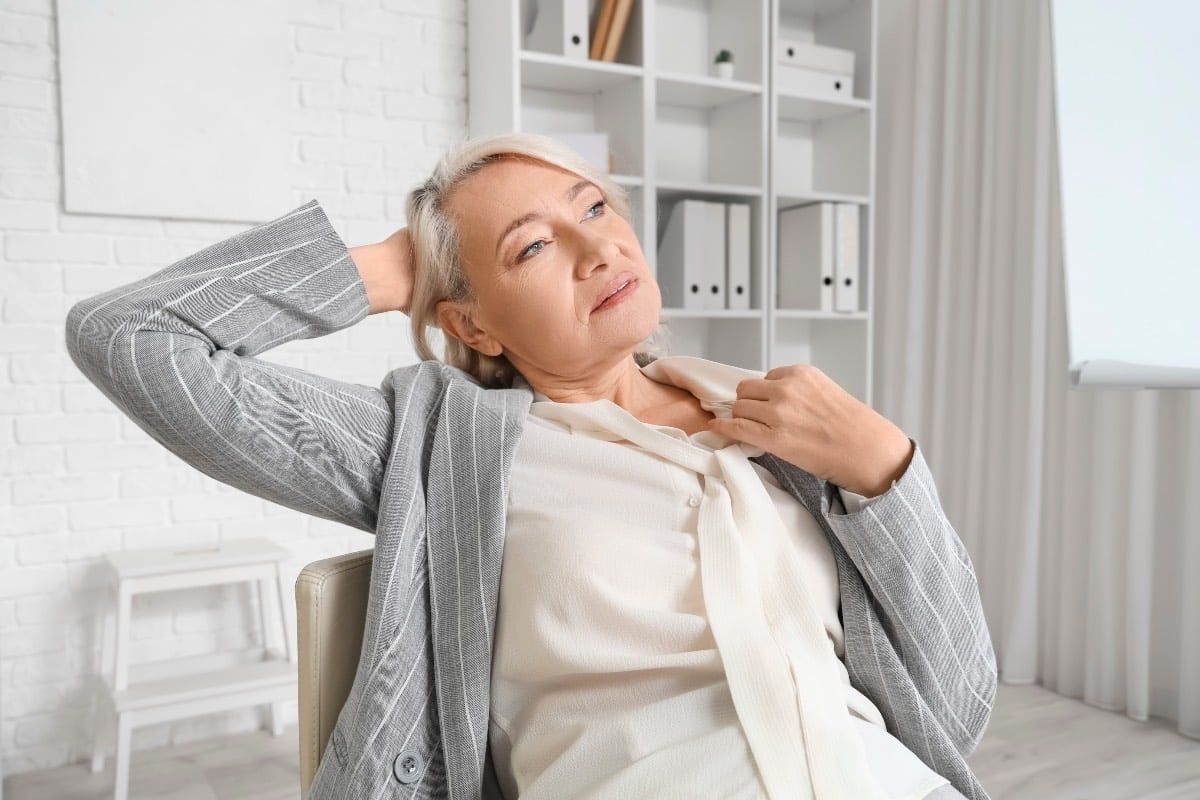 bouffées de chaleur pendant la ménopause