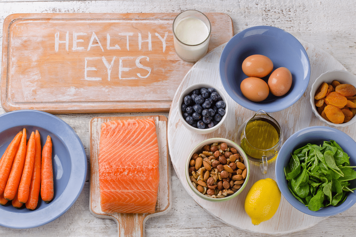 aliments bons pour les yeux