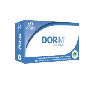 visuel packaging produit Dorim complément alimentaire relaxant 30 comprimés